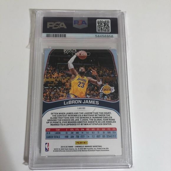 2019 Panini Chronicles Marquee Lebron James - Picture 2 of 2